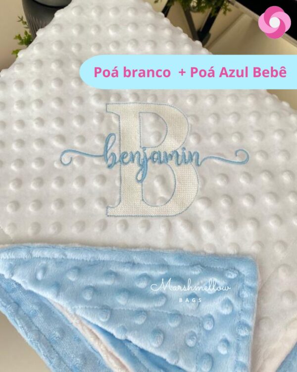 Manta Baby Dupla Poá - 1.00 x 0.75 - Imagem 22