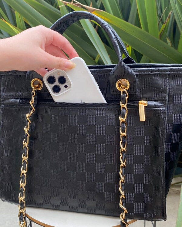 Bolsa Charlotte - Preto LV - Imagem 5
