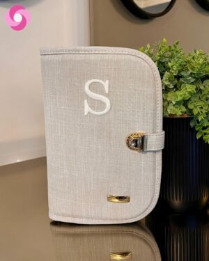 Porta Caderneta – Linho Cru