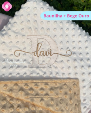 Manta Baby Dupla Poá – Grande 1.50 x 1.00