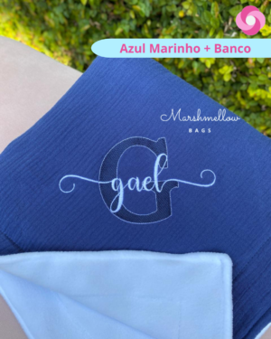 Manta Baby 100% Algodão + Microsoft
