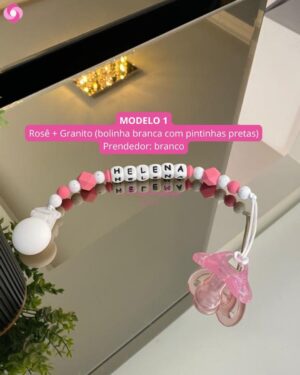 Prendedor de silicone personalizado