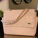 Bolsa maternidade Vegas – Linho Rosê
