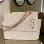 Bolsa maternidade Vegas - Tweed + Bege