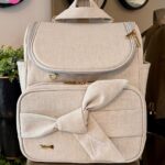 Mochila 2 em 1 - Linho Cru - Laço