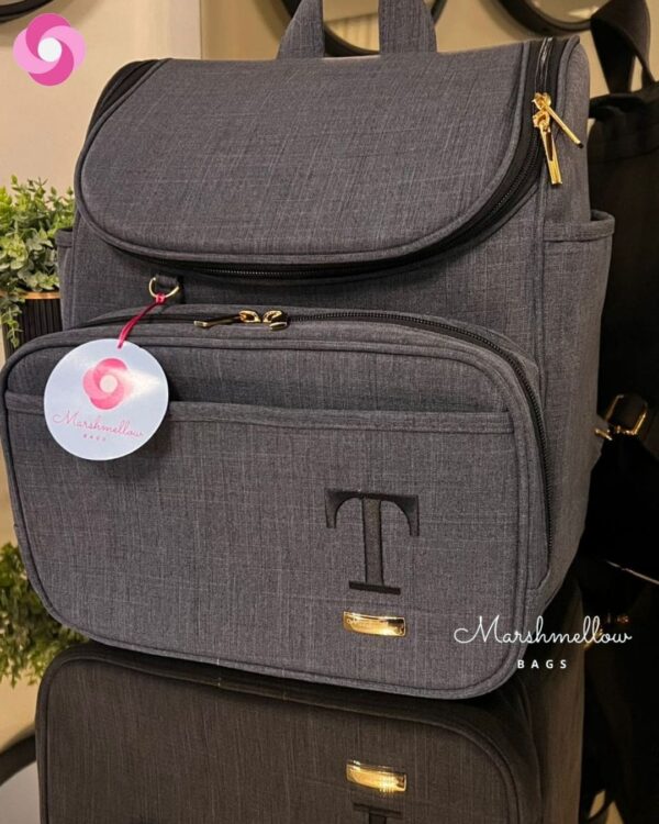 Mochila 2 em 1 - Linho Preto