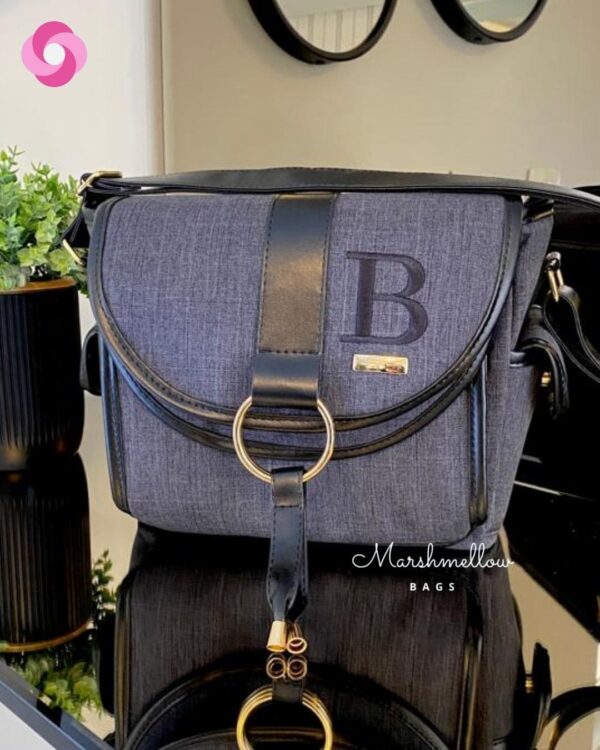 Bolsa Chanel Mini - Linho Preto