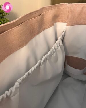 Bolsa Milano – Linho Rosê