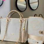 Kit Marsh 10 - Linho Bege Cru com Dourado