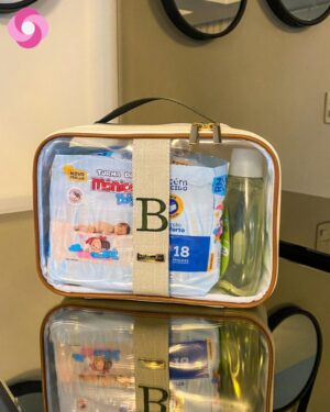 Sweet P – Linho cru + caramelo + verde