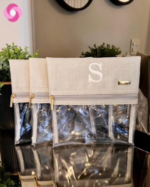 Kit Trio Organizadores de Looks Mini – Linho Cru