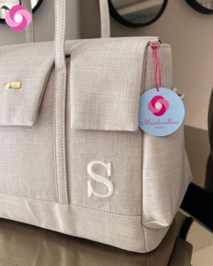 Bolsa Milano – Linho Cru