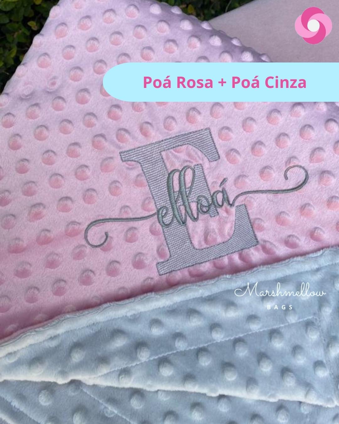 Manta Baby Dupla Poá - 1.00 x 0.90