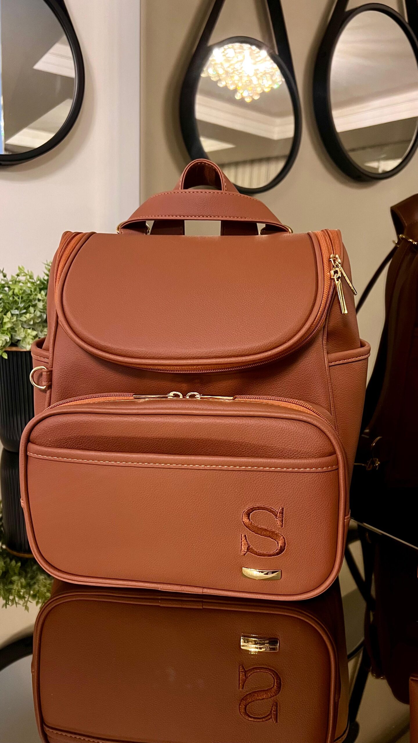 Mochila 2 em 1 Mini - Caramelo - PRONTA ENTREGA - Imagem 5
