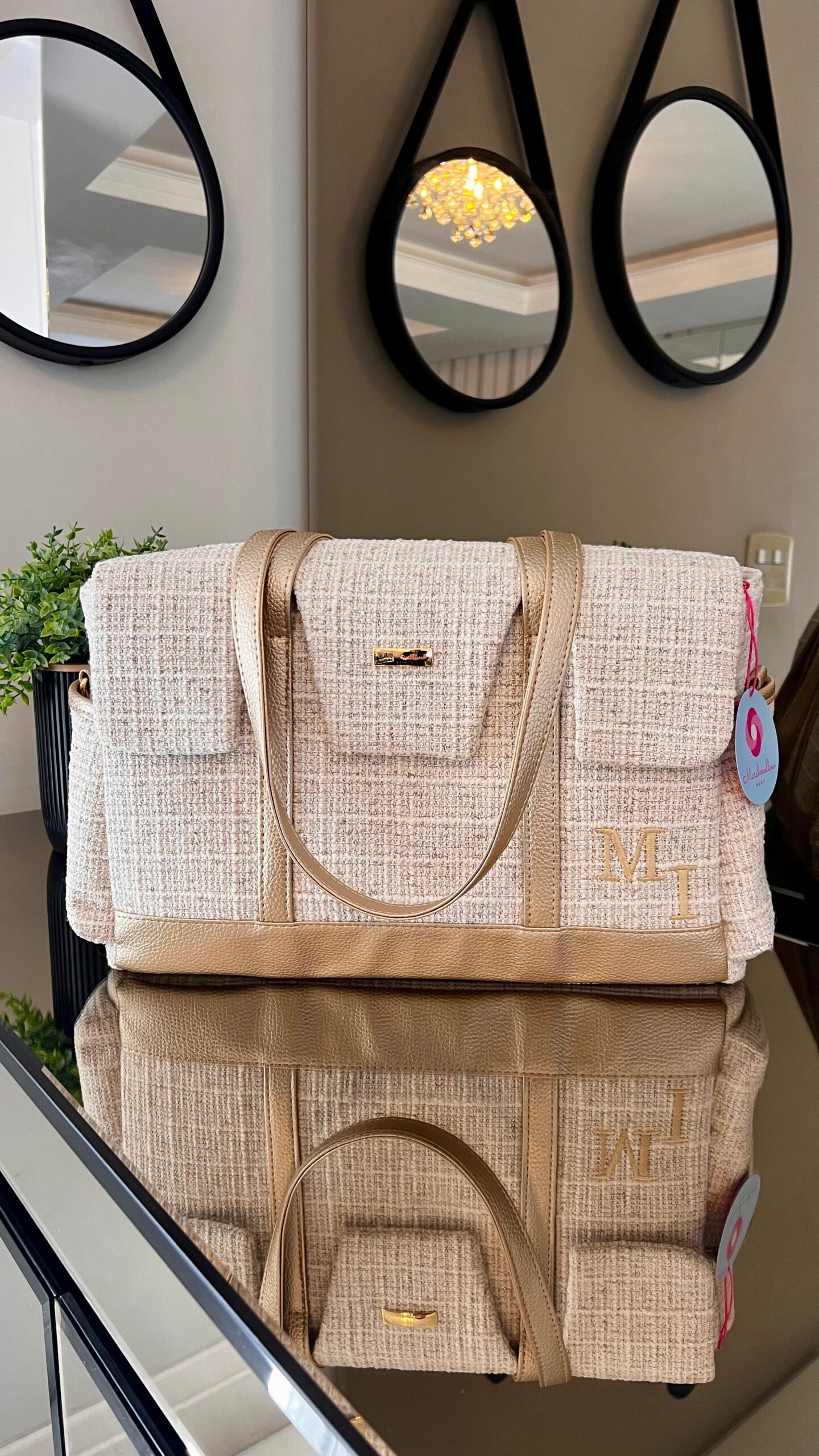 Bolsa Milano P - Tweed - PRONTA ENTREGA