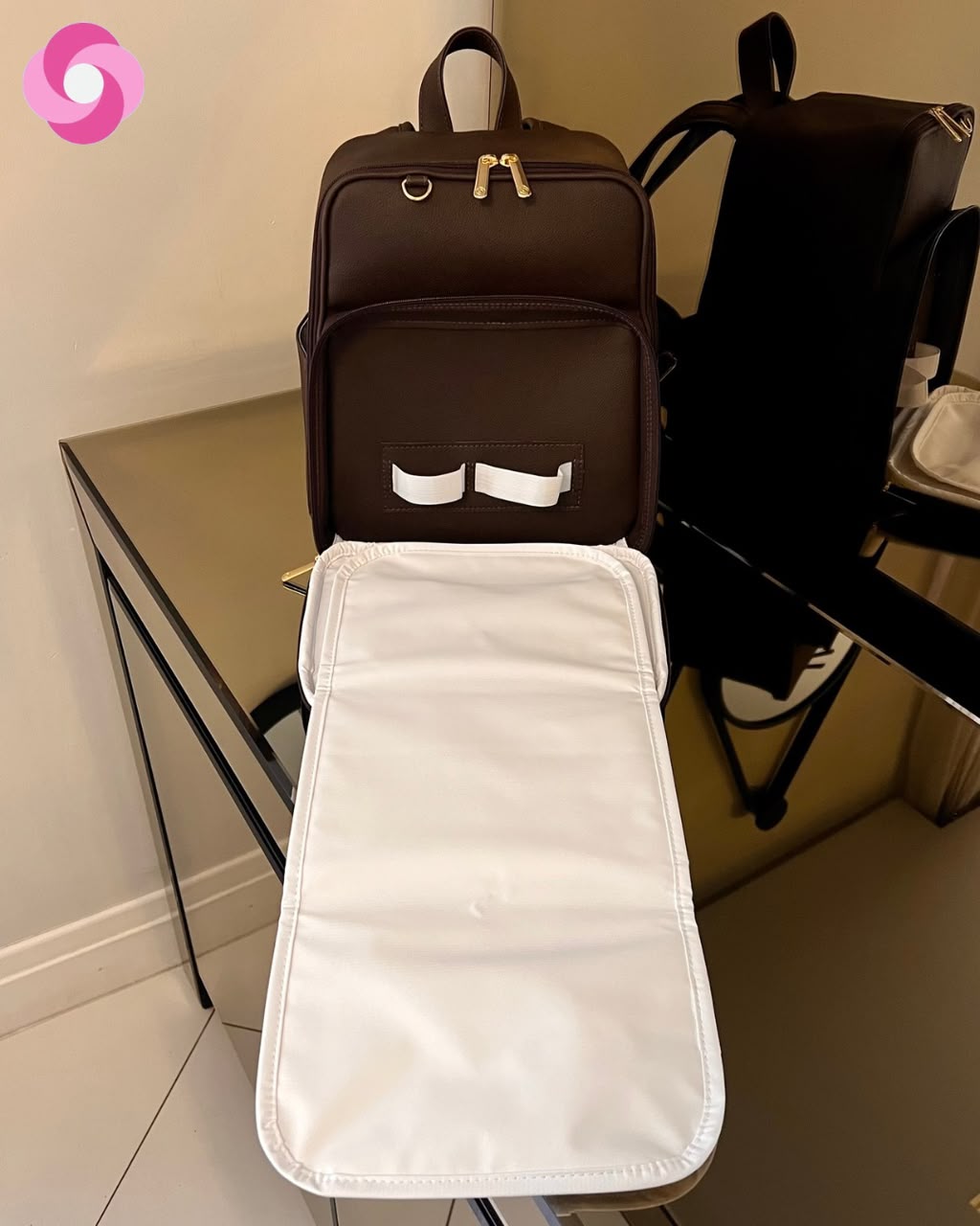 Kit bolsa maternidade Marsh 01 - Café - Imagem 4