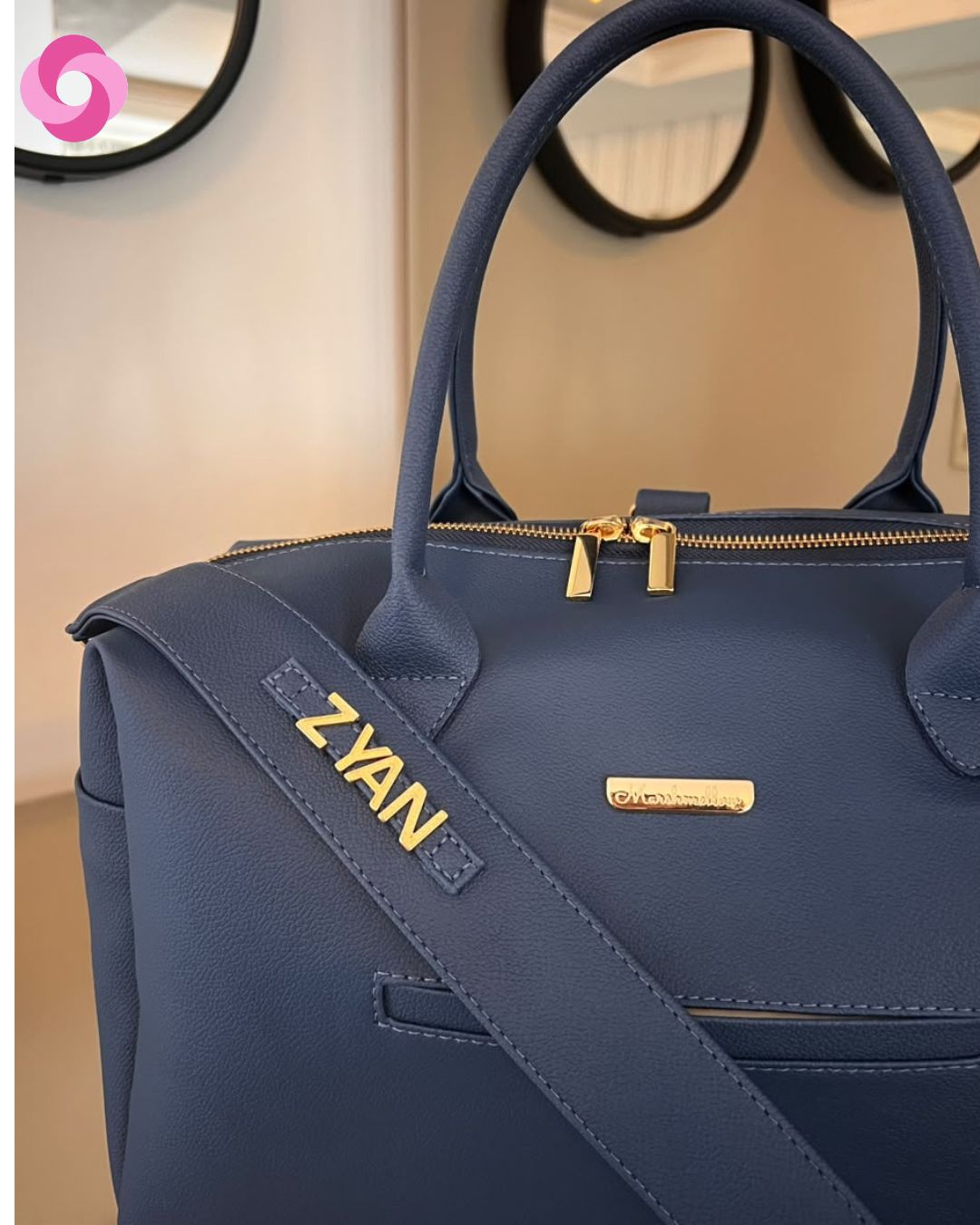 Kit bolsa maternidade Marsh - Azul Marinho 02 - Imagem 3
